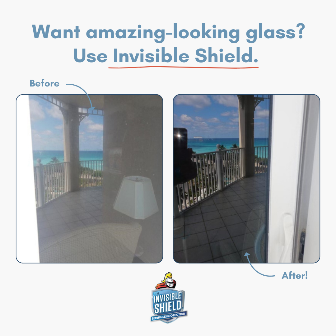 Invisible Shield® Glass & Shower Coating + Repellent - 16oz - 2-PACK with Specialty Polishing Pad #35320
