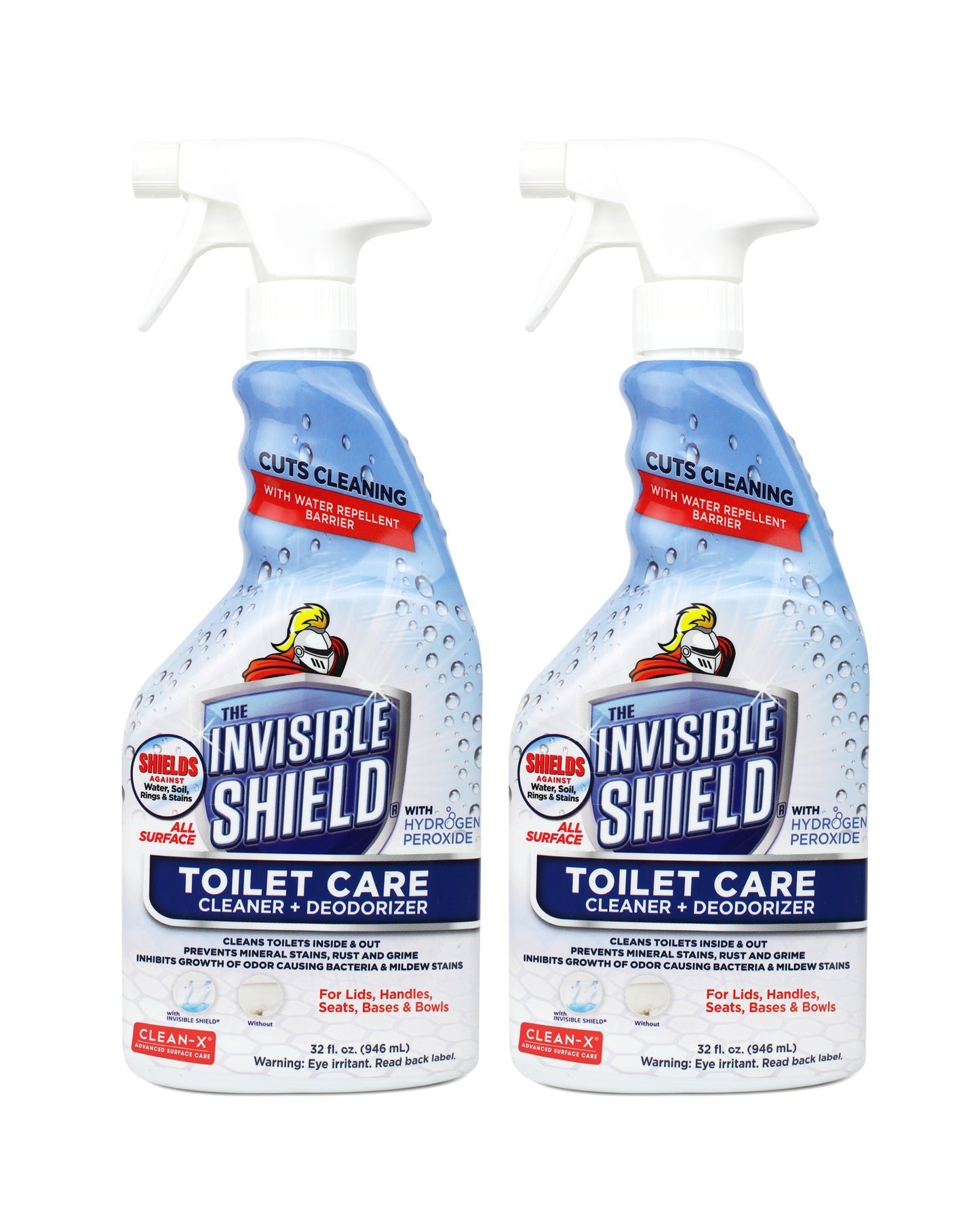Invisible Shield® Toilet Bowl Cleaner & Protectant - 2 PACK 32 oz