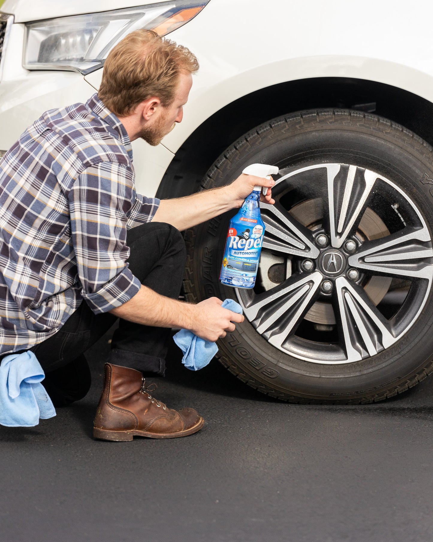 New, Glass Shield & Repel- Automotive Cleaning & Protection Essentials Bundle