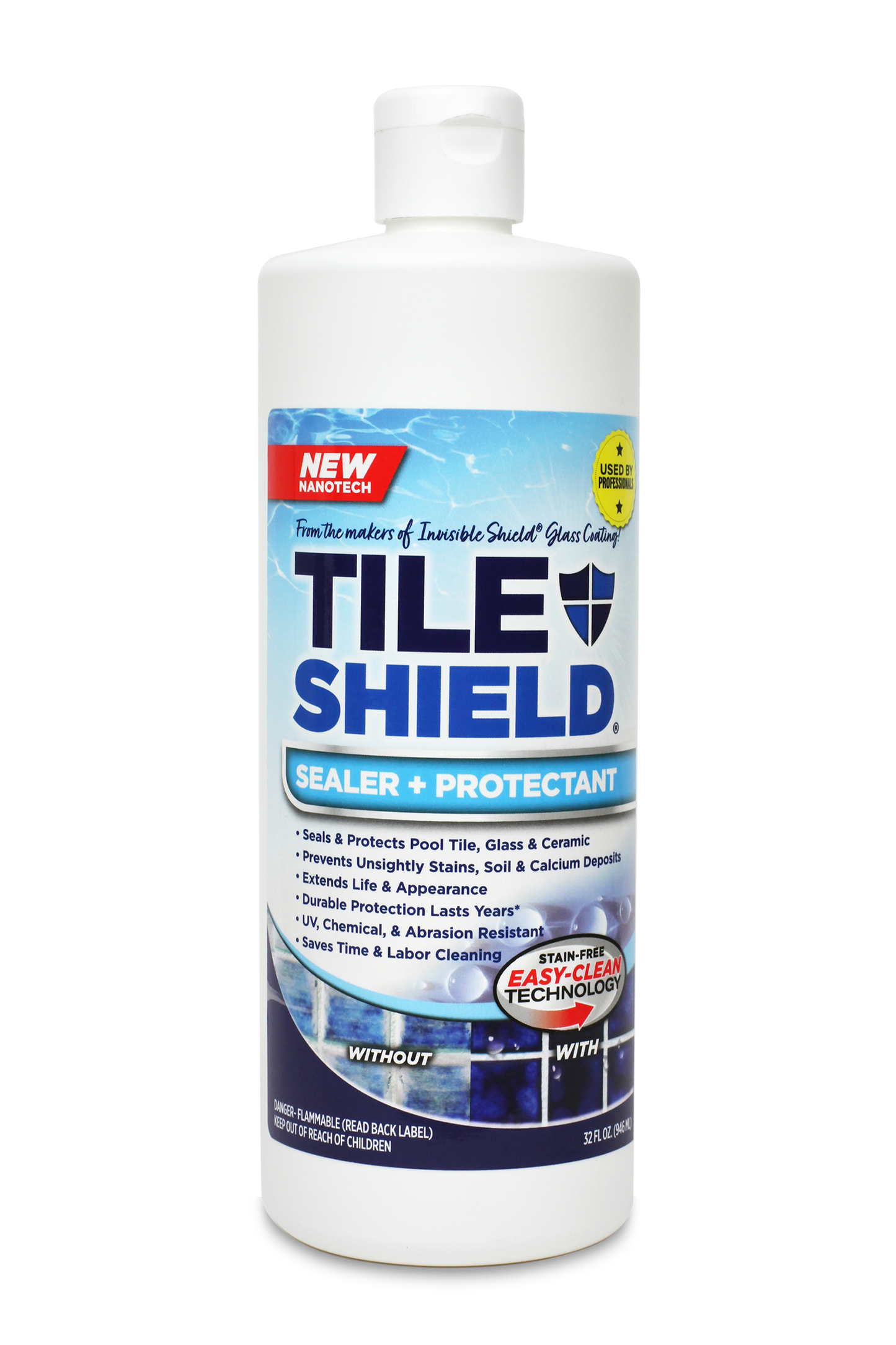 New, Tile Shield Sealer & Protectant- 32 fl oz. Seals, Protects Tile & Perimeter Glass