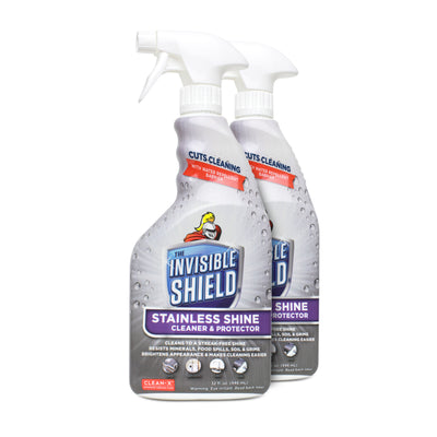 Invisible Shield® Stainless Shine Cleaner & Protectant - 32 oz - 2-PACK