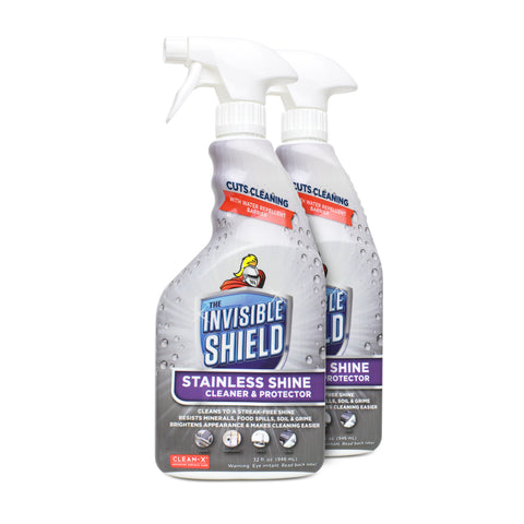 Invisible Shield® Stainless Shine Cleaner & Protectant - 32 oz - 2 Pack #57822