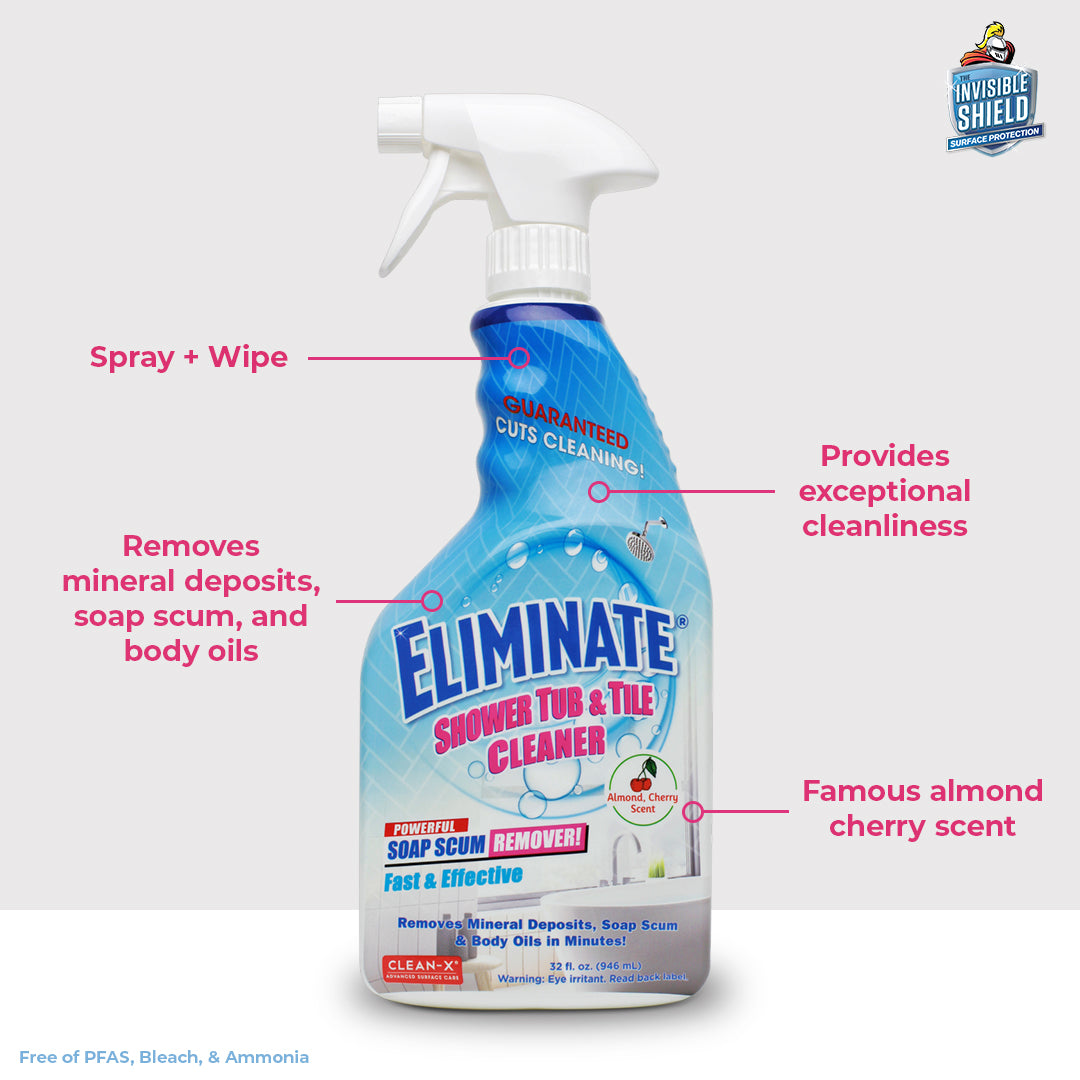 Eliminate Shower Tub & Tile Cleaner – 32 oz - 2-PACK