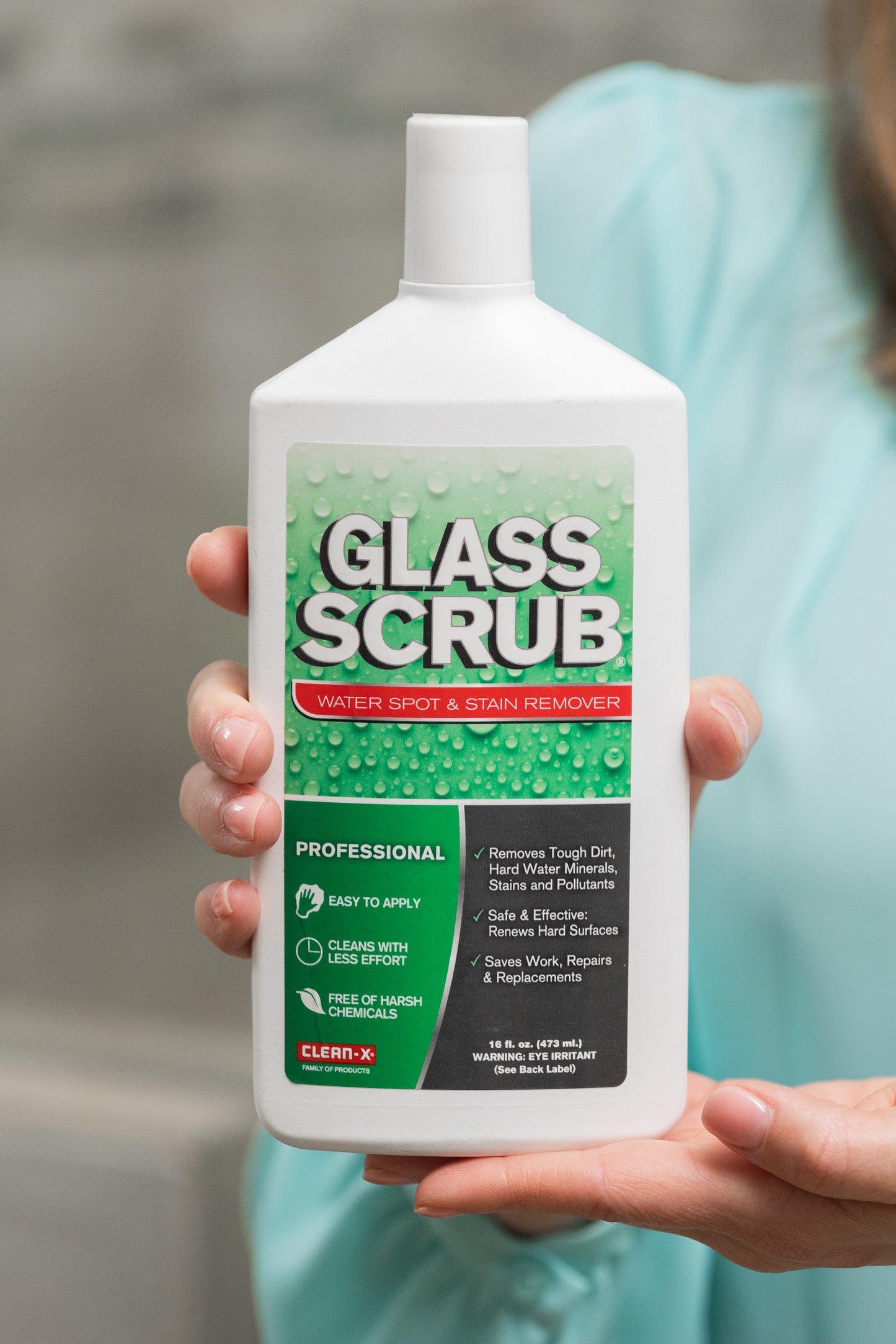 Glass Scrub® Water Spot & Stain Remover - 16oz - 12-PACK