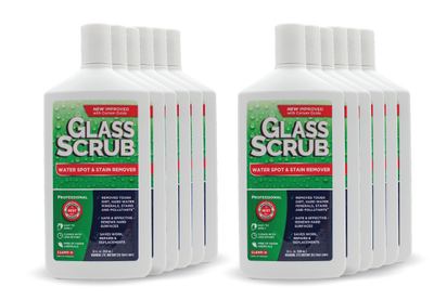 Glass Scrub® Water Spot & Stain Remover - 16oz - 12-PACK
