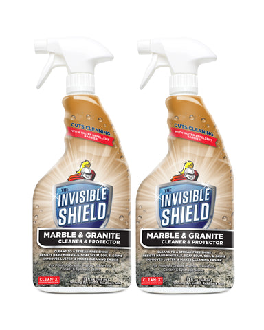 Invisible Shield® Marble & Granite Cleaner & Protectant - 32 oz - 2 Pack #57834