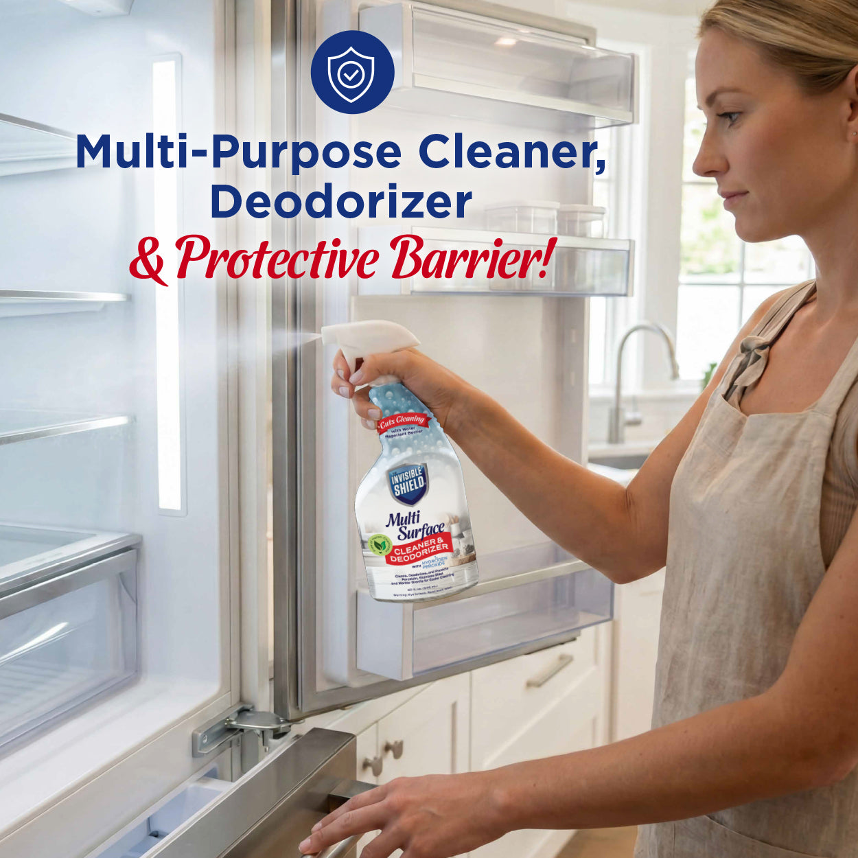 Invisible Shield Multi-Surface Cleaner & Deodorizer with Hydrogen Peroxide - 32oz - 3-PACK