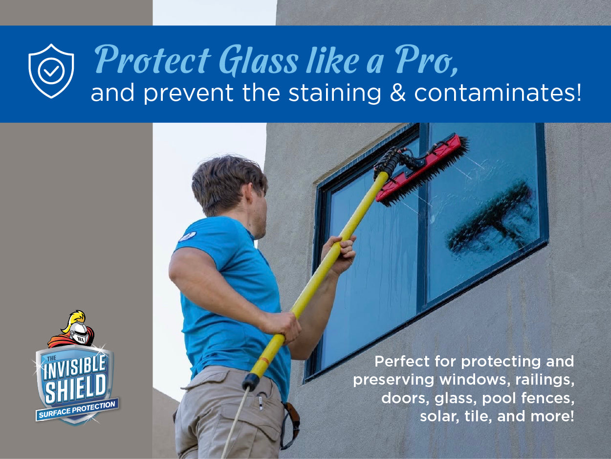 Invisible Shield® Glass & Shower Coating + Repellent - 16oz - 2-PACK with Specialty Polishing Pad   #35320