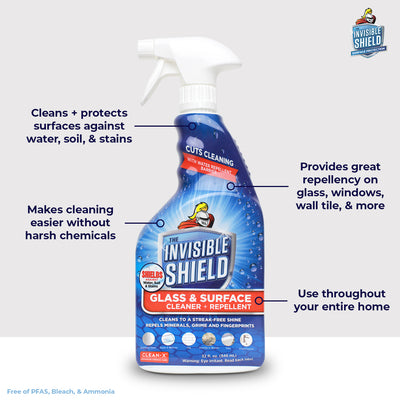 Invisible Shield® Glass & Surface Cleaner - 32 oz - 2-PACK (#57551-0 x2)