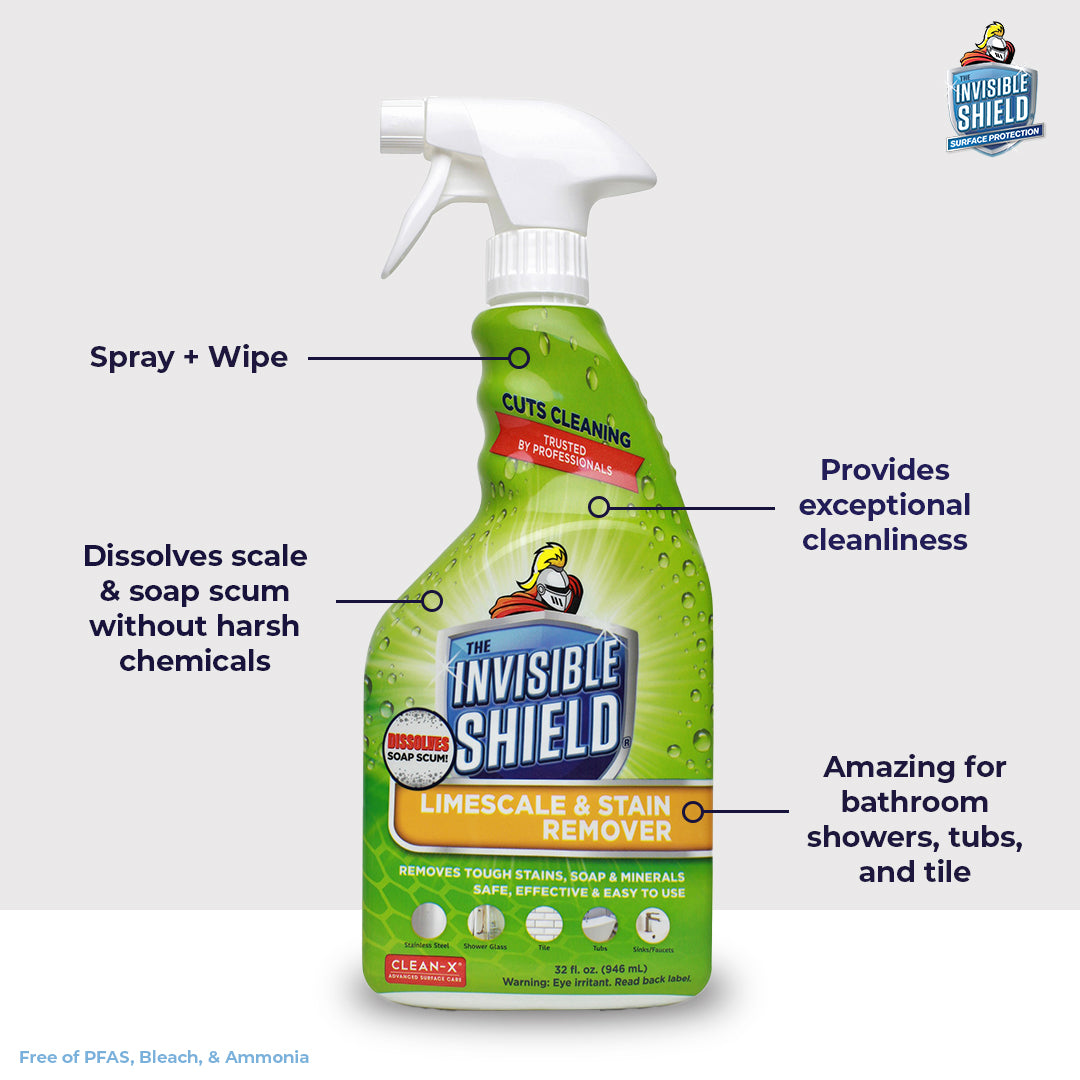 Invisible Shield® Limescale & Stain Remover  - 32 oz - 2-PACK