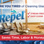 REPEL® Glass & Surface Cleaner w/ Micro emulsion Technology - 32oz - 12-PACK