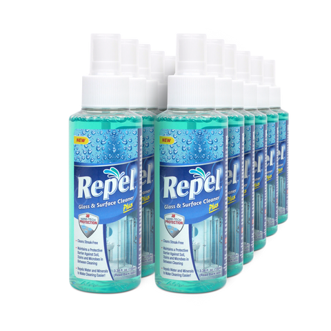 Repel Glass & Surface Cleaner- 3.38fl. oz - Case of 44