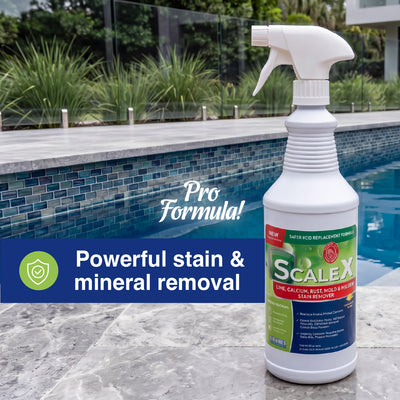 NEW Scale-X Lime, Calcium, Rust, Mold & Mildew Remover - 32oz - 12-PACK (Copy)