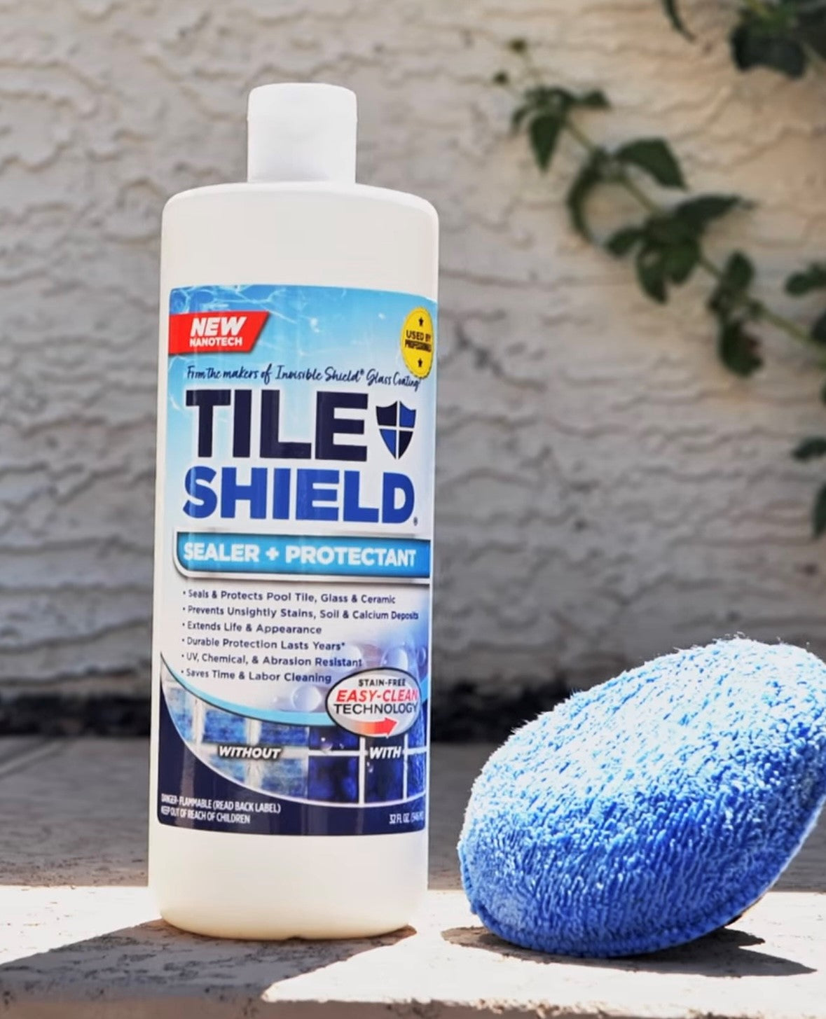 New, Tile Shield Sealer & Protectant-  32 fl oz. Seals, Protects Tile & Perimeter Glass