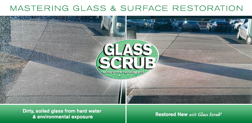Glass Scrub® Water Spot & Stain Remover - 16oz - 12-PACK