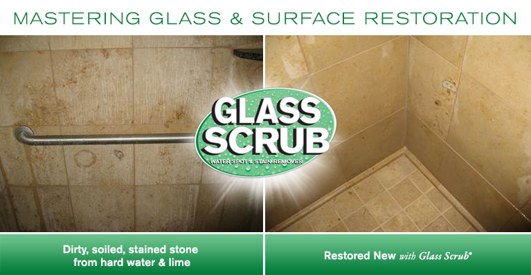 Glass Scrub® Water Spot & Stain Remover - 16oz - 12-PACK