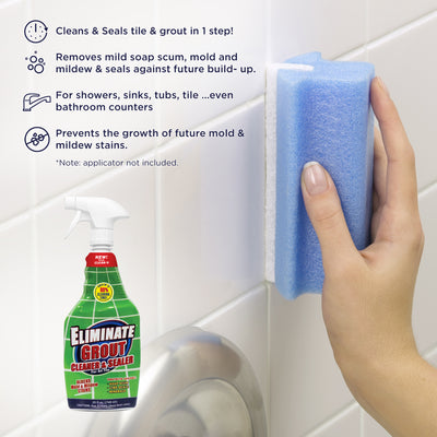 Eliminate® Grout Cleaner & Sealer - 32 oz - 2-PACK