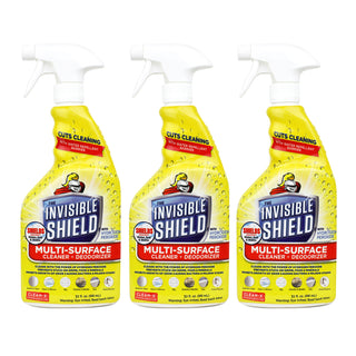 Invisible Shield Multi-Surface Cleaner, Deodorizer & Protector - 32oz - 3  Pack