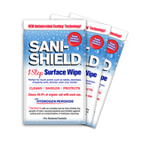 Sani-Shield 1 STEP SURFACE WIPES with Antimicrobial Barrier Coating Technology 80 Pack #52198