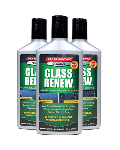 Glass Renew - 8 oz - 3 Pack by Glass Science